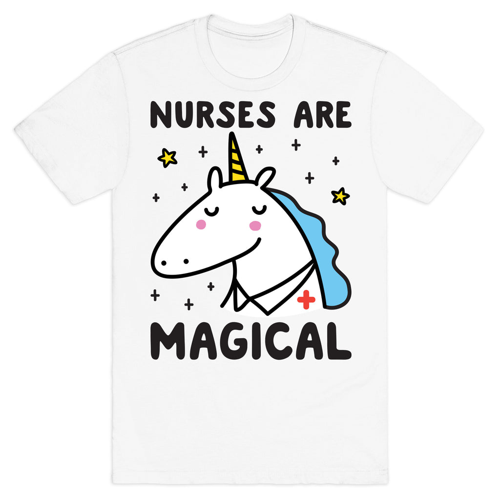 Nurses Are Magical Unicorn T-Shirt
