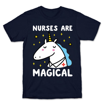 Nurses Are Magical Unicorn T-Shirt