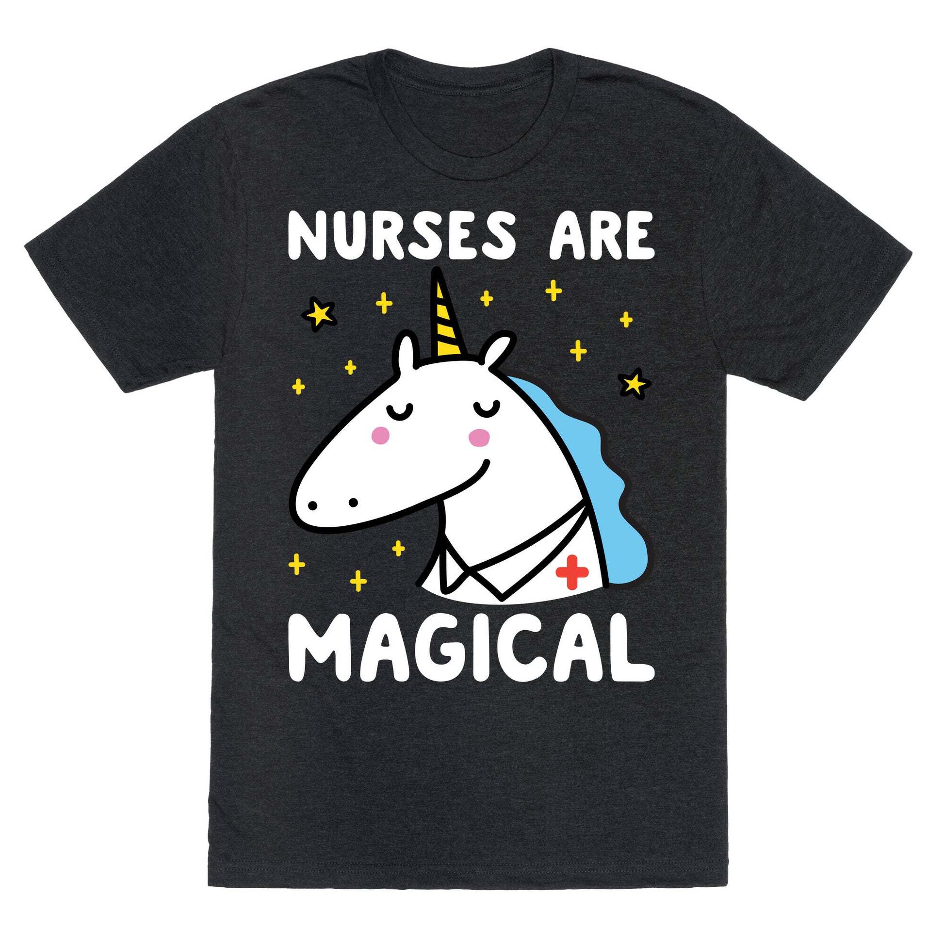 Nurses Are Magical Unicorn Triblend Tee