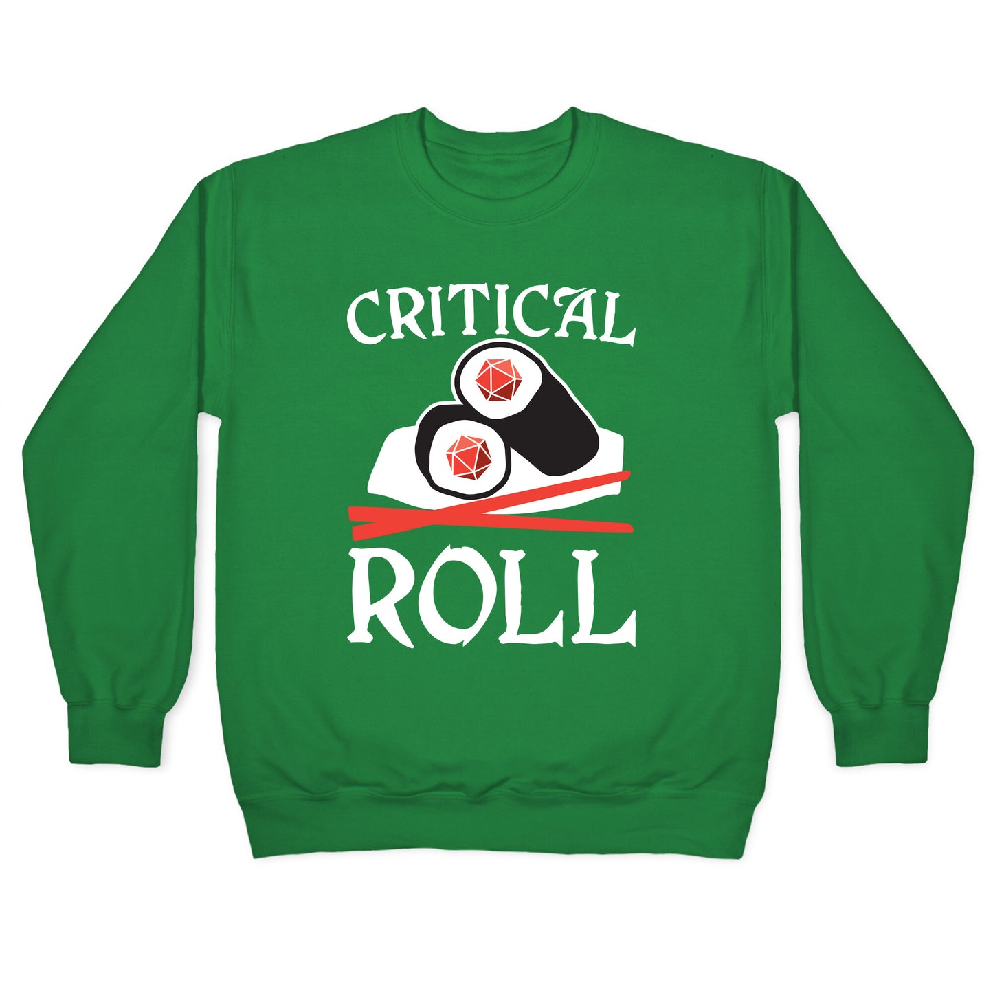 Critical Roll Sushi DnD Crewneck Sweatshirt