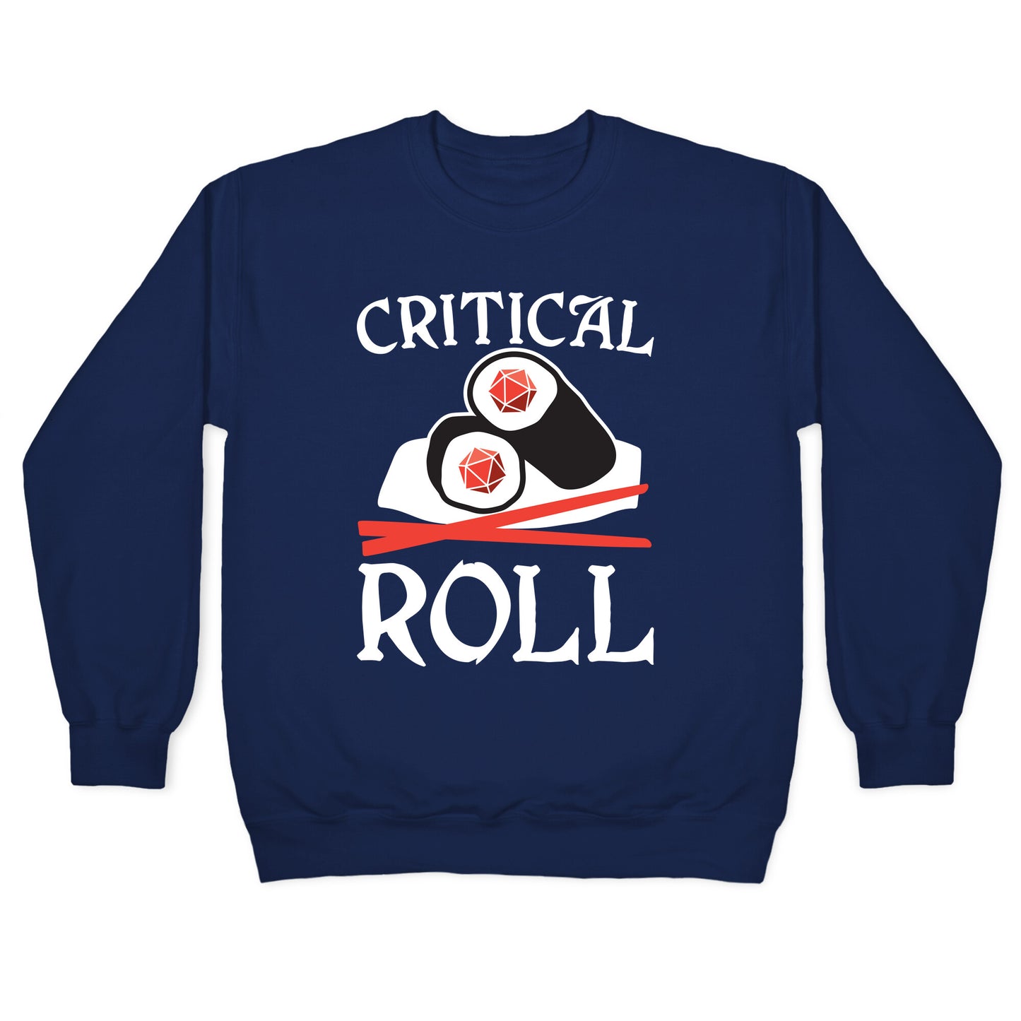 Critical Roll Sushi DnD Crewneck Sweatshirt