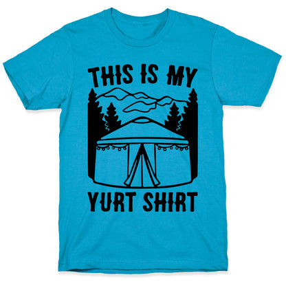 This Is My Yurt Shirt Unisex Triblend Tee