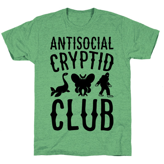 Antisocial Cryptid Club Unisex Triblend Tee