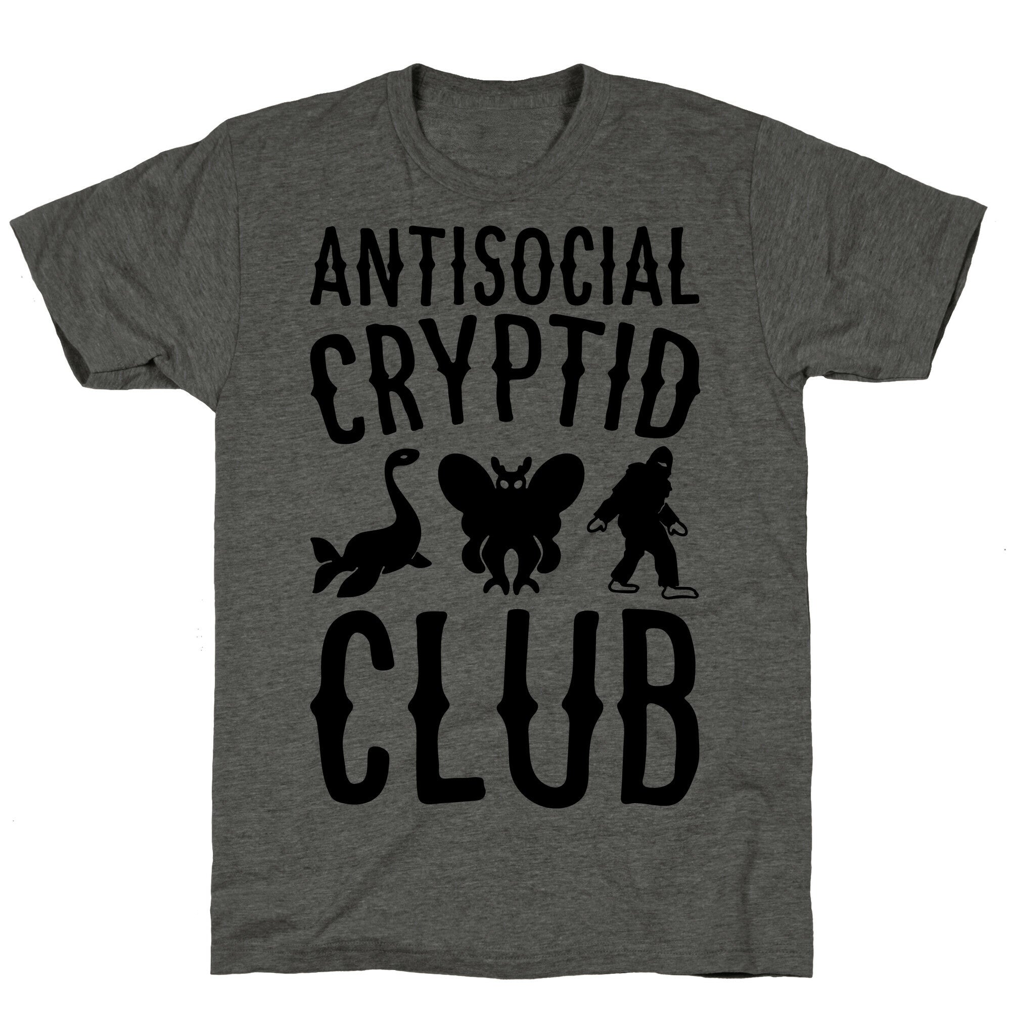 Antisocial Cryptid Club Unisex Triblend Tee