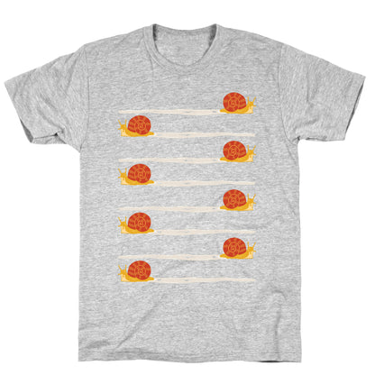 snail trail pattern T-Shirt
