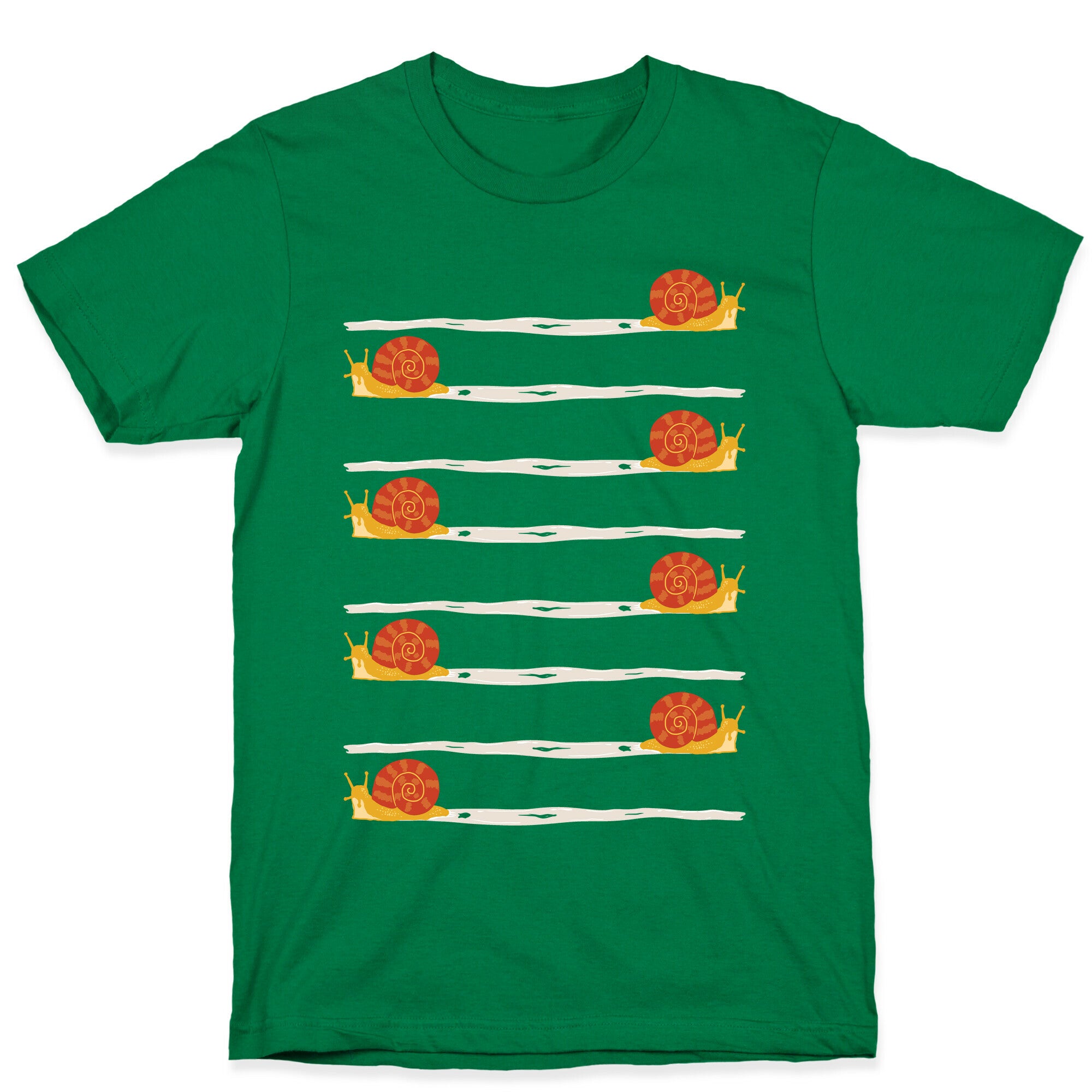 snail trail pattern T-Shirt