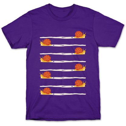 snail trail pattern T-Shirt