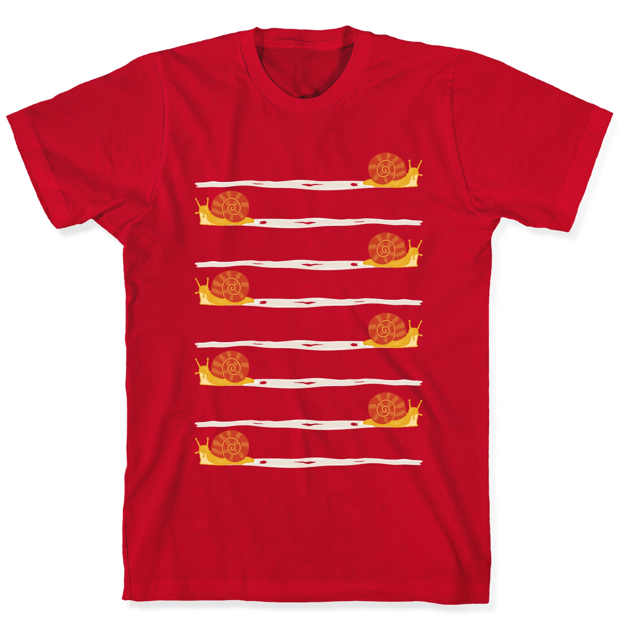 snail trail pattern T-Shirt