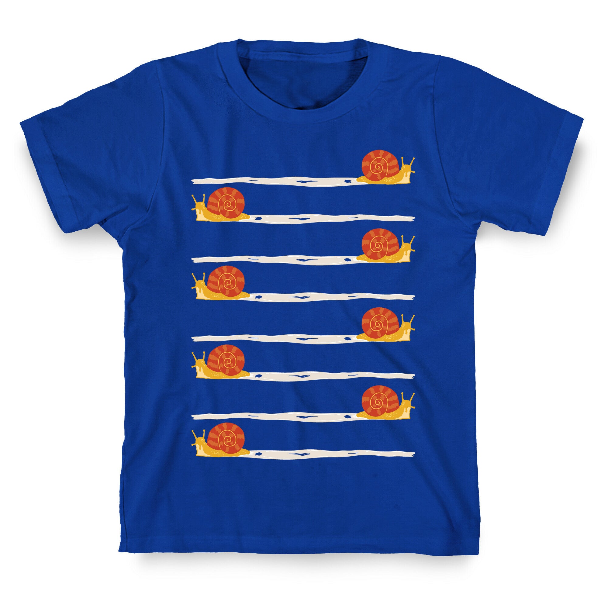 snail trail pattern T-Shirt