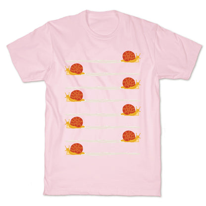 snail trail pattern T-Shirt