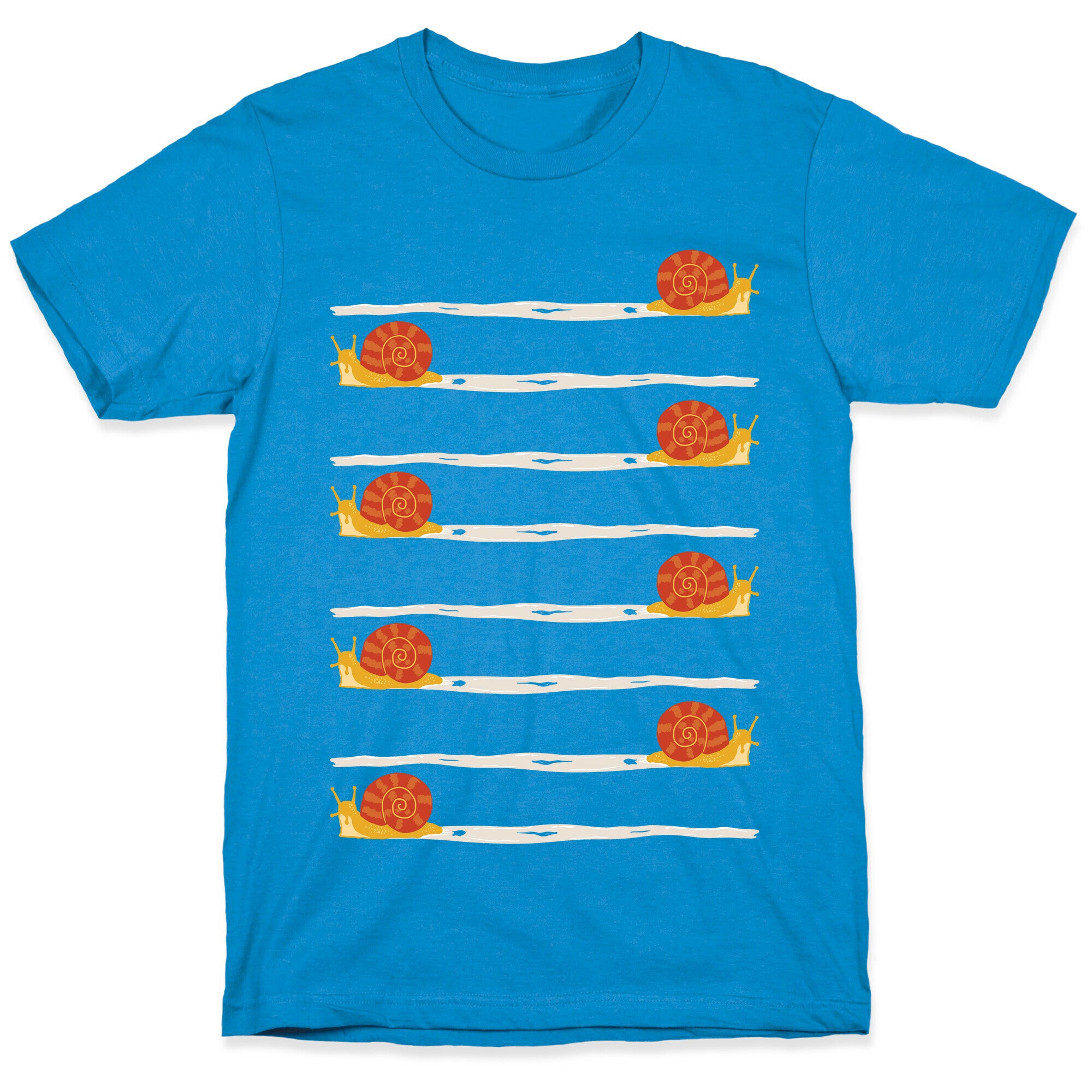 snail trail pattern T-Shirt
