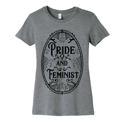 Pride and Feminist Women's Cotton Tee