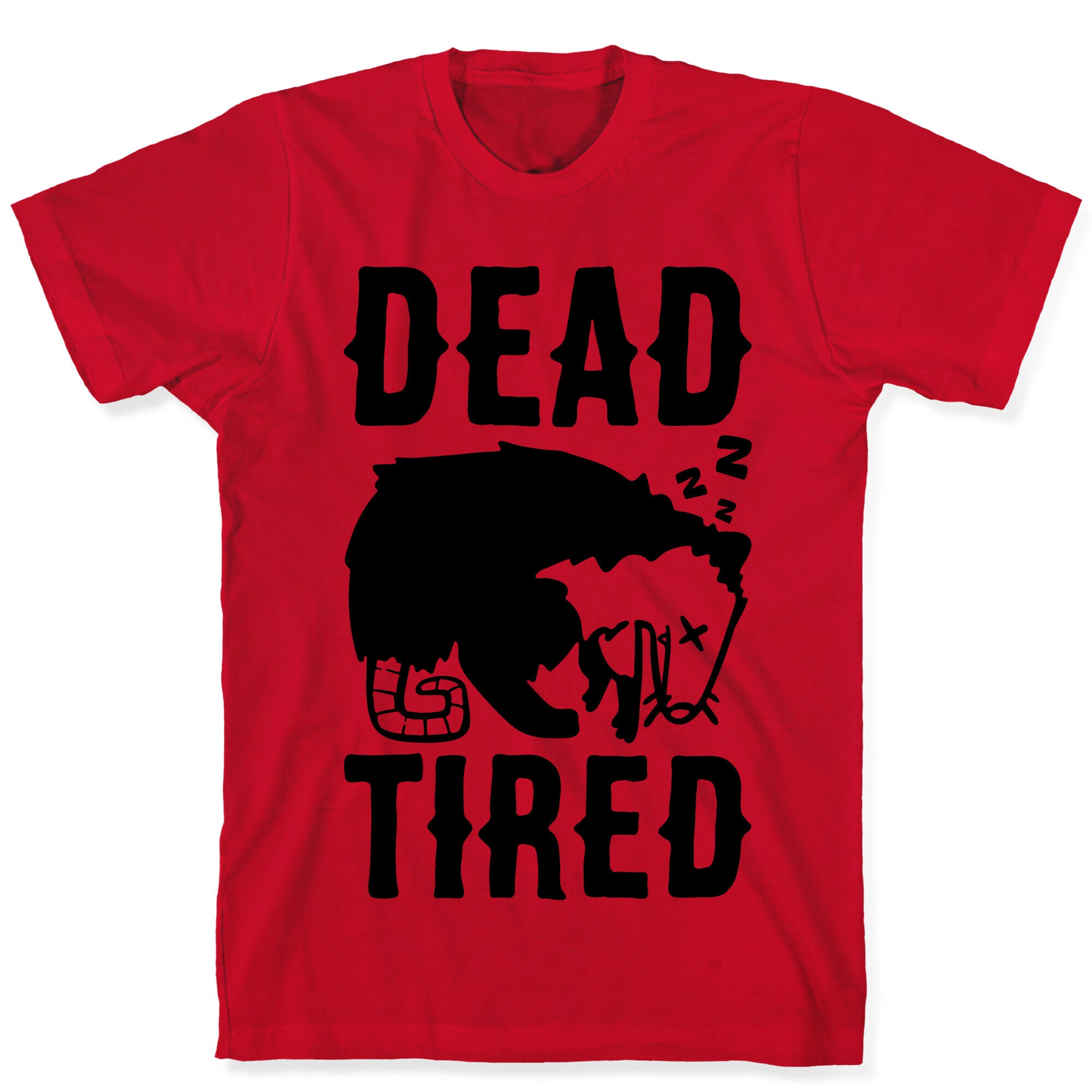 Dead Tired Possum Parody T-Shirt