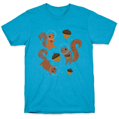 Squirrels In Space Unisex Triblend Tee
