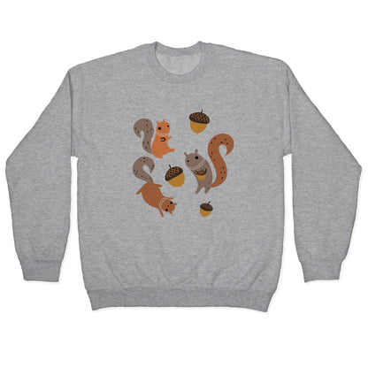 Squirrels In Space Crewneck Sweatshirt