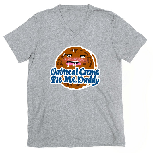 Oatmeal Creme Pie Me, Daddy V-Neck