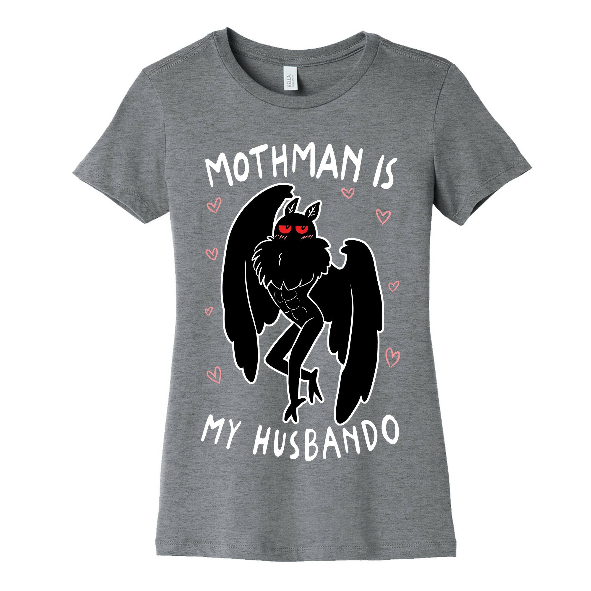 Mothman Is My Husbando Women's Cotton Tee