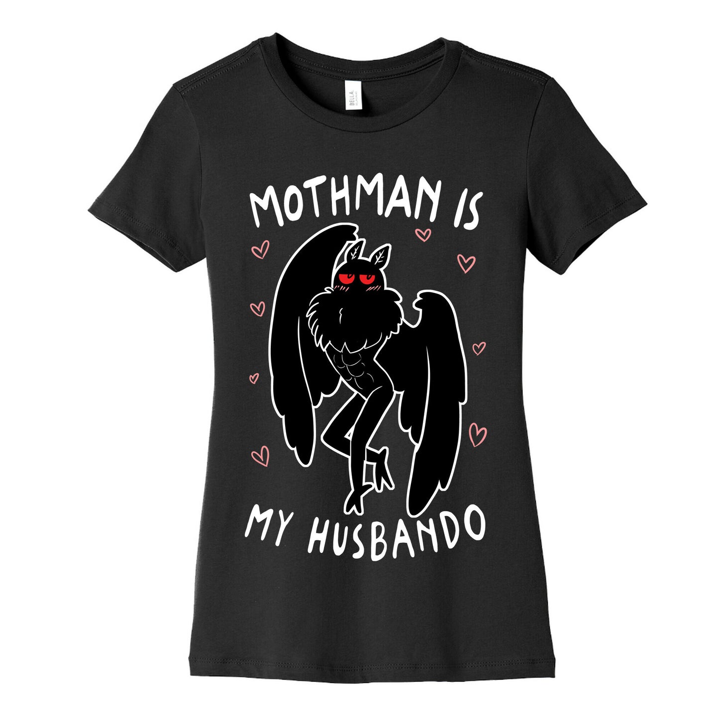 Mothman Is My Husbando Women's Cotton Tee