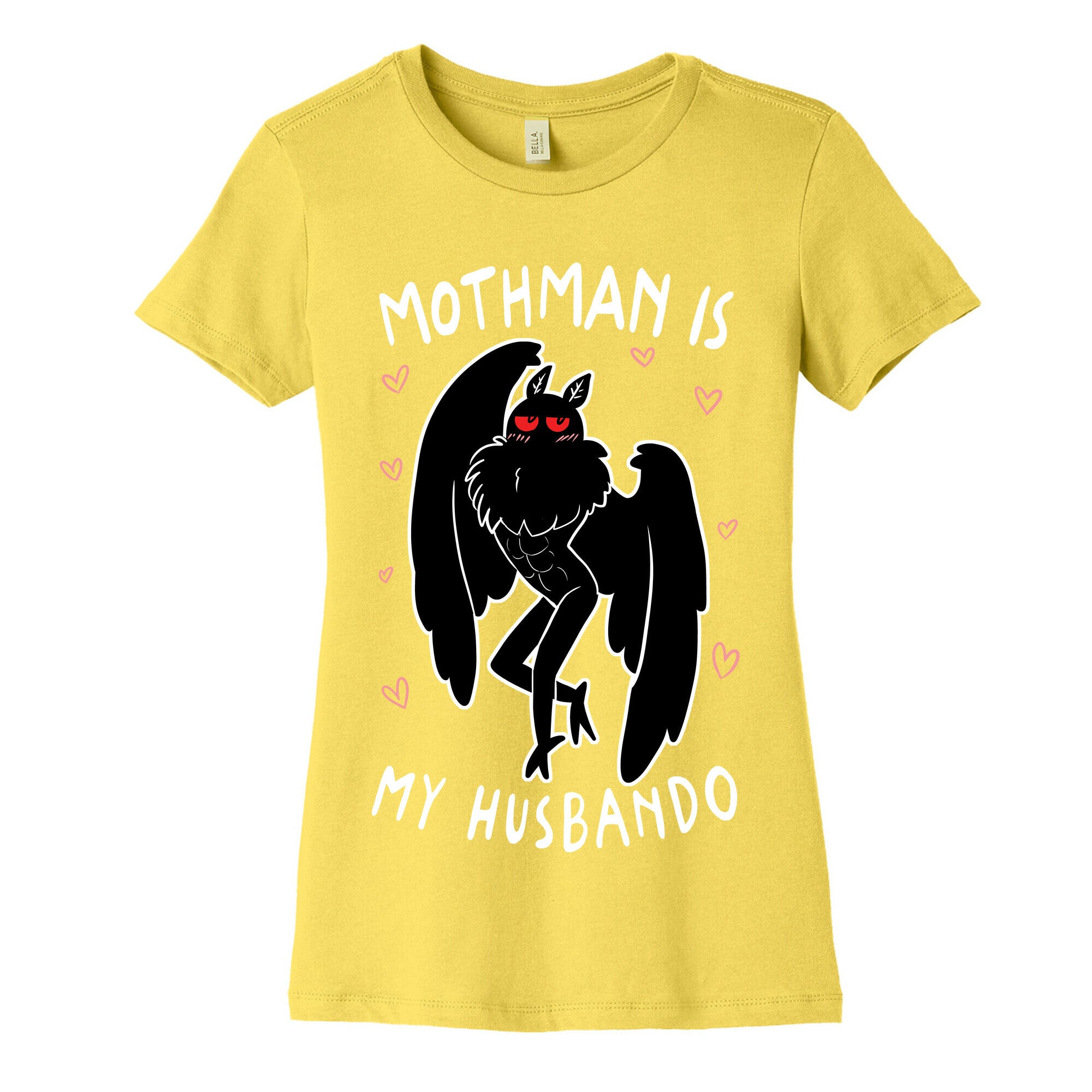 Mothman Is My Husbando Women's Cotton Tee