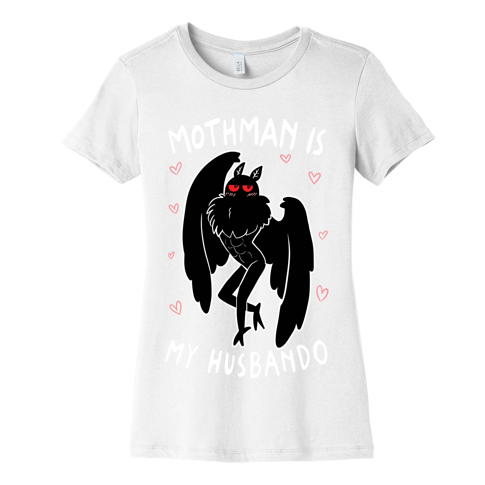 Mothman Is My Husbando Women's Cotton Tee