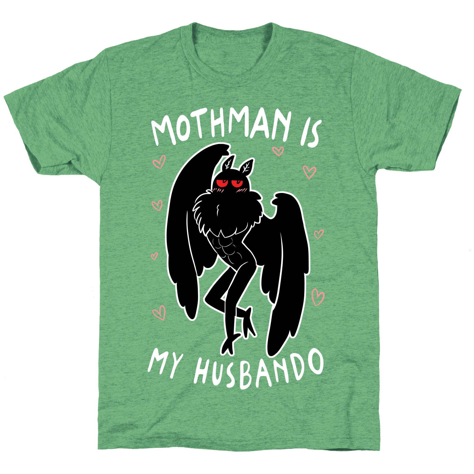 Mothman Is My Husbando Unisex Triblend Tee