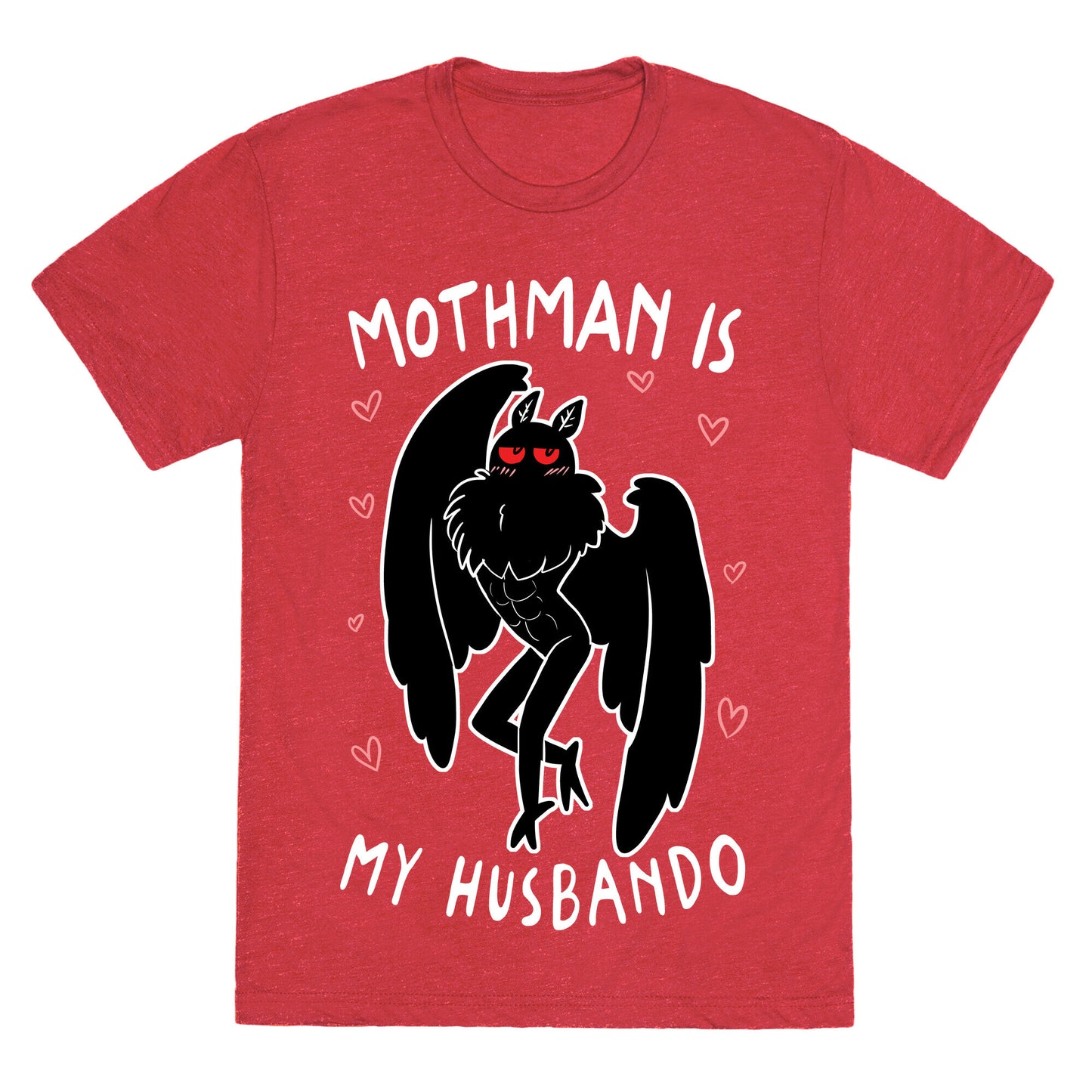 Mothman Is My Husbando Unisex Triblend Tee