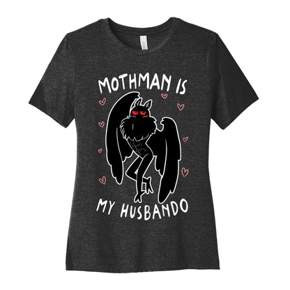 Mothman Is My Husbando Women's Cotton Tee