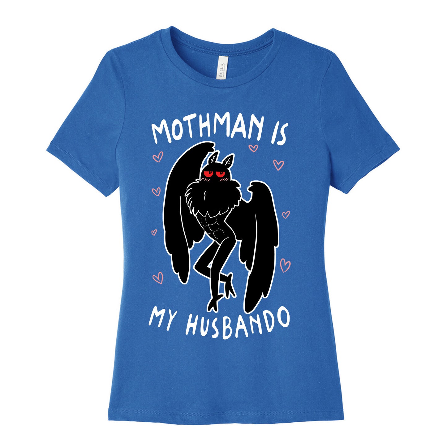 Mothman Is My Husbando Women's Cotton Tee