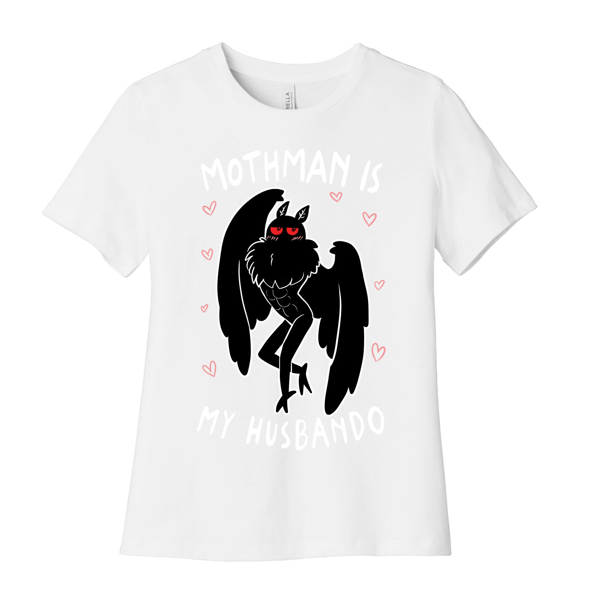 Mothman Is My Husbando Women's Cotton Tee