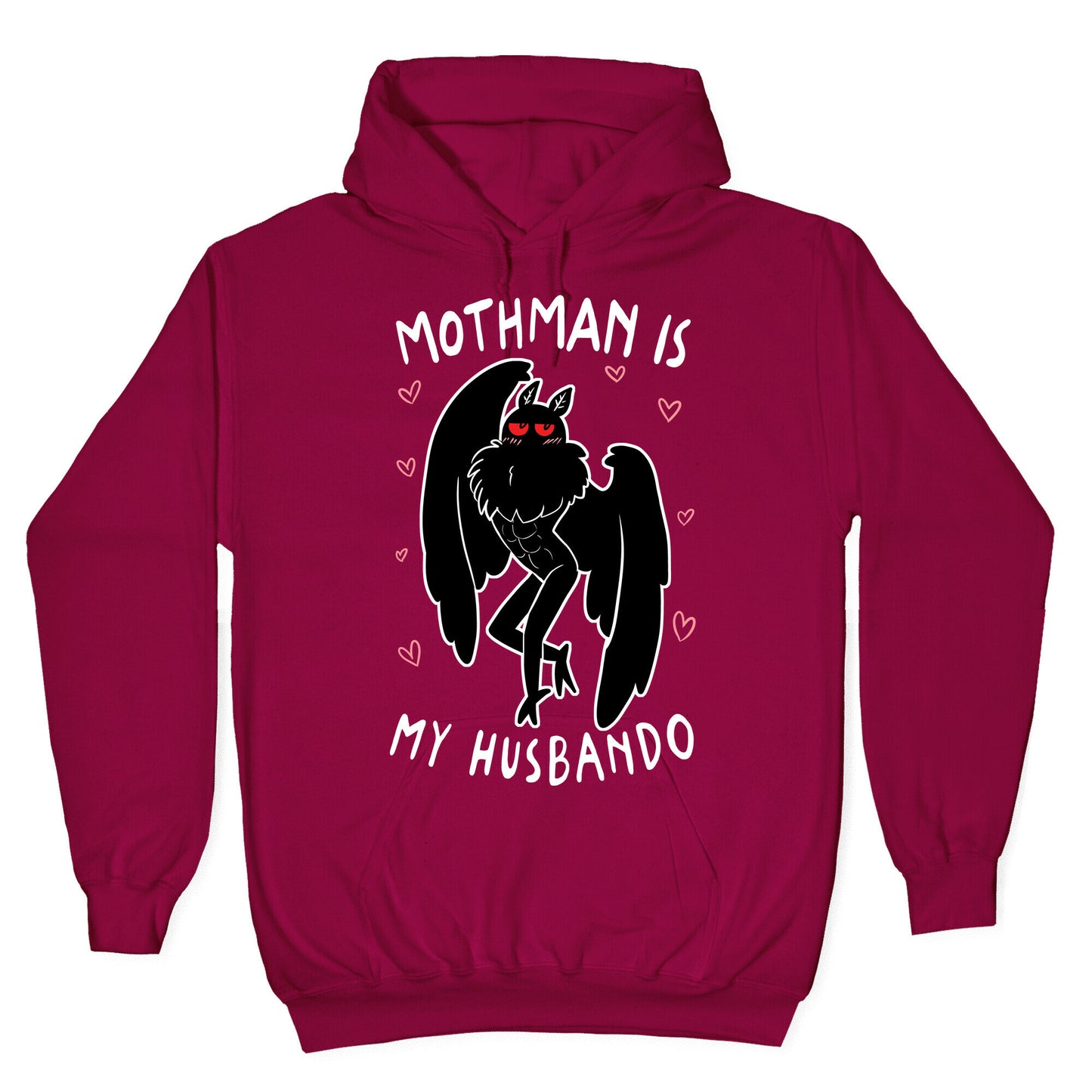 Mothman Is My Husbando Hoodie