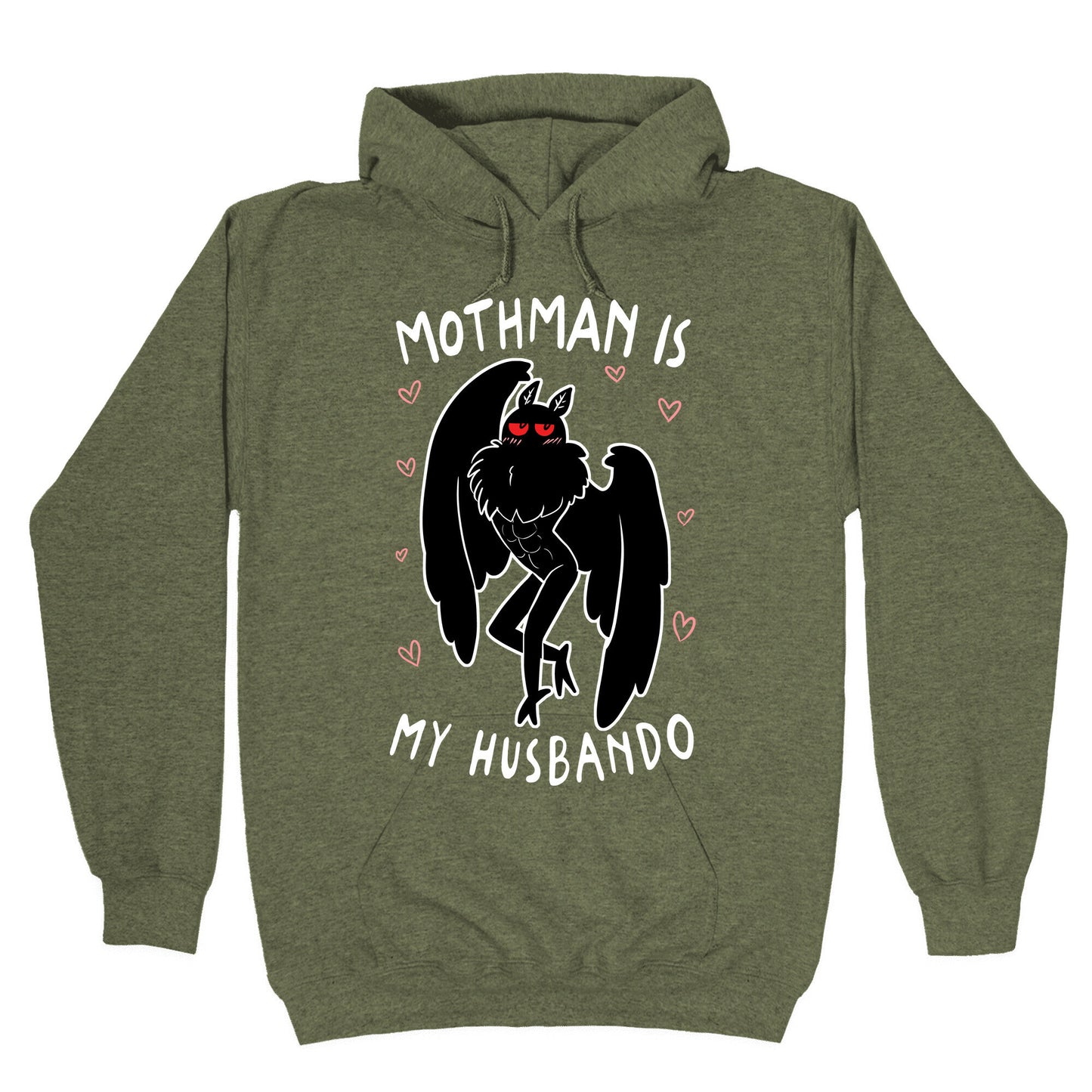 Mothman Is My Husbando Hoodie