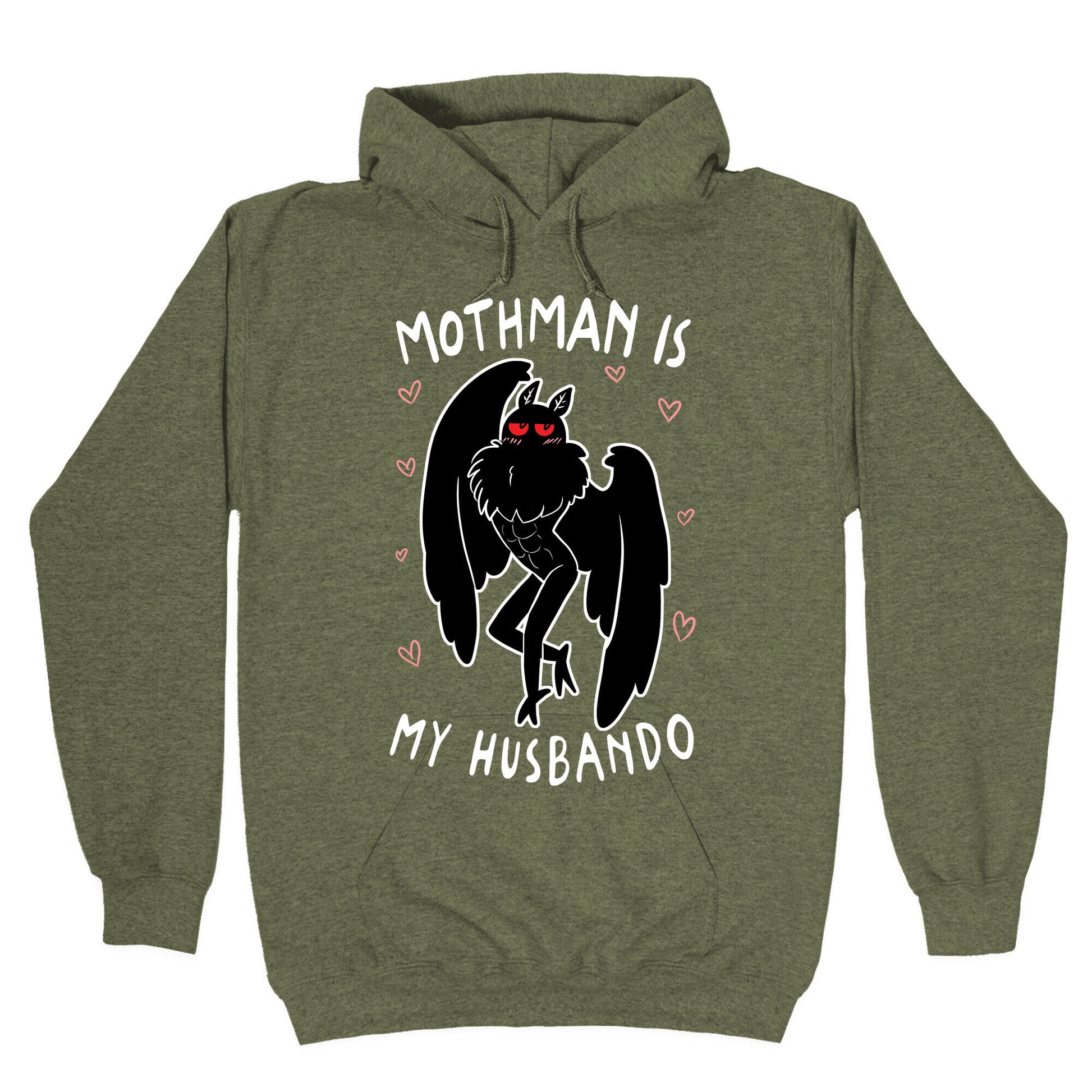 Mothman Is My Husbando Hoodie