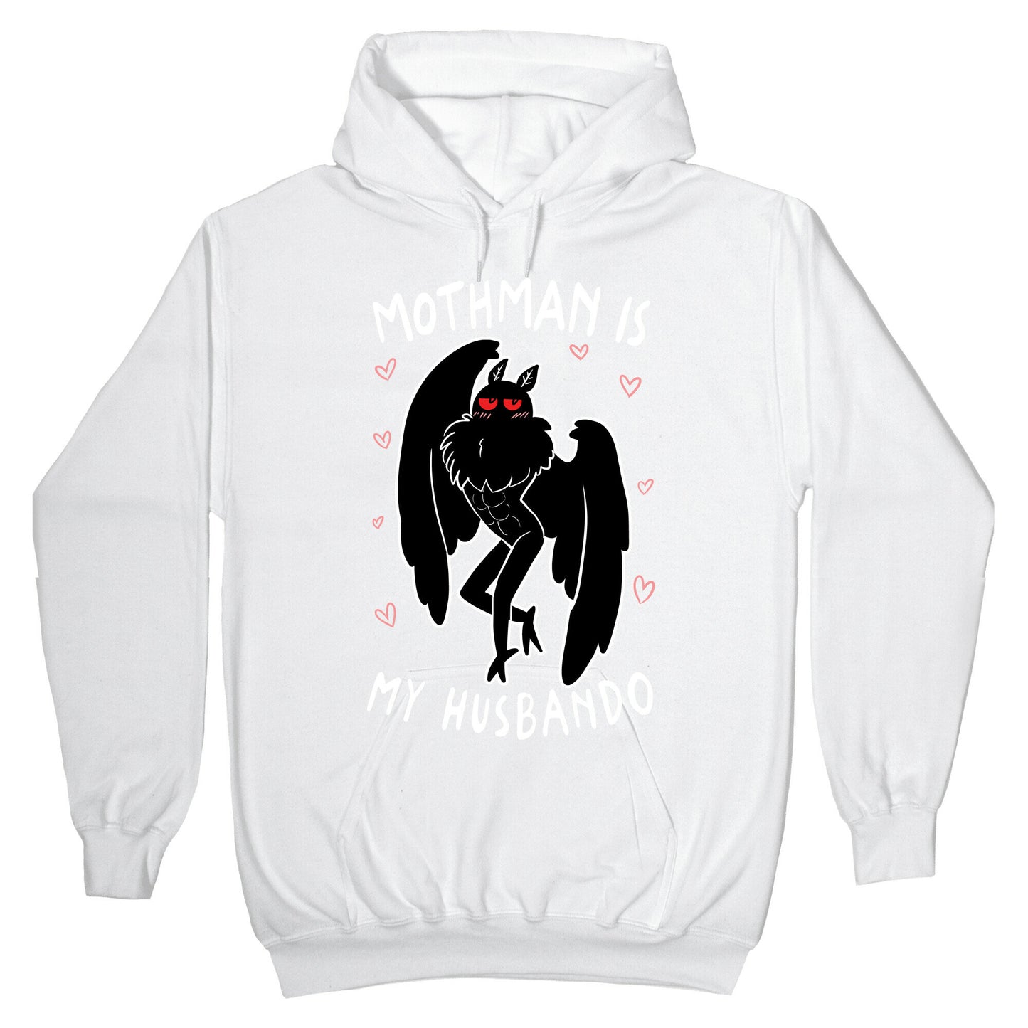 Mothman Is My Husbando Hoodie