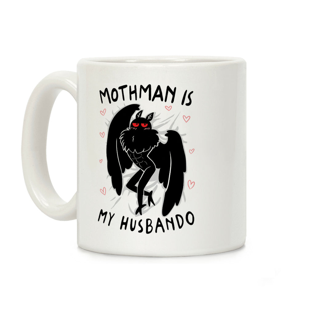 Mothman Is My Husbando Coffee Mug