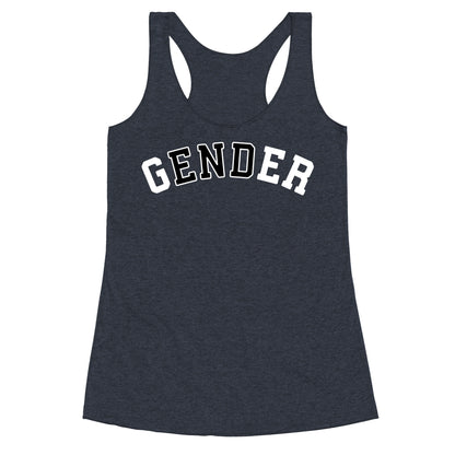 The End of Gender Racerback Tank