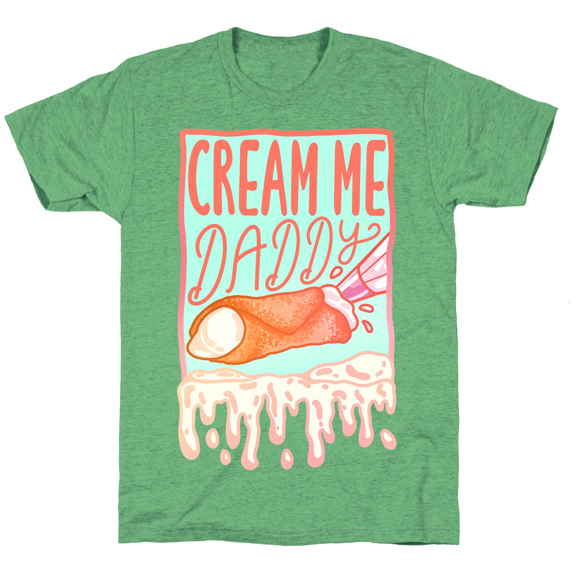 Cream Me Daddy Cannoli Unisex Triblend Tee