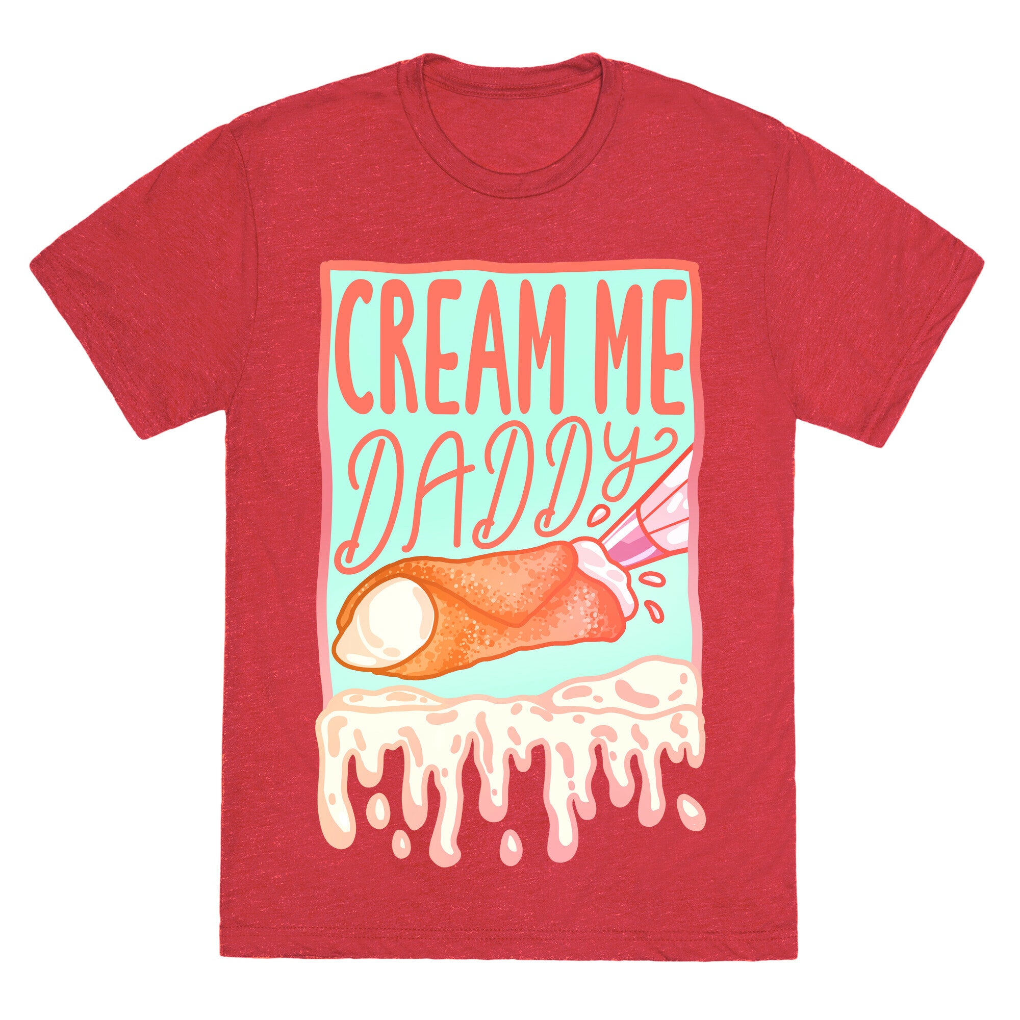 Cream Me Daddy Cannoli Unisex Triblend Tee