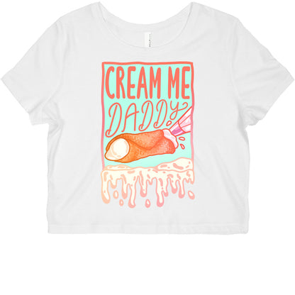 Cream Me Daddy Cannoli Graphic Baby Tee