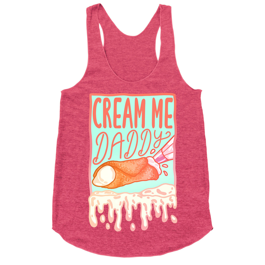 Cream Me Daddy Cannoli Racerback Tank