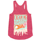 Cream Me Daddy Cannoli Racerback Tank