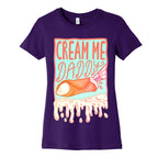 Cream Me Daddy Cannoli Women's Cotton Tee