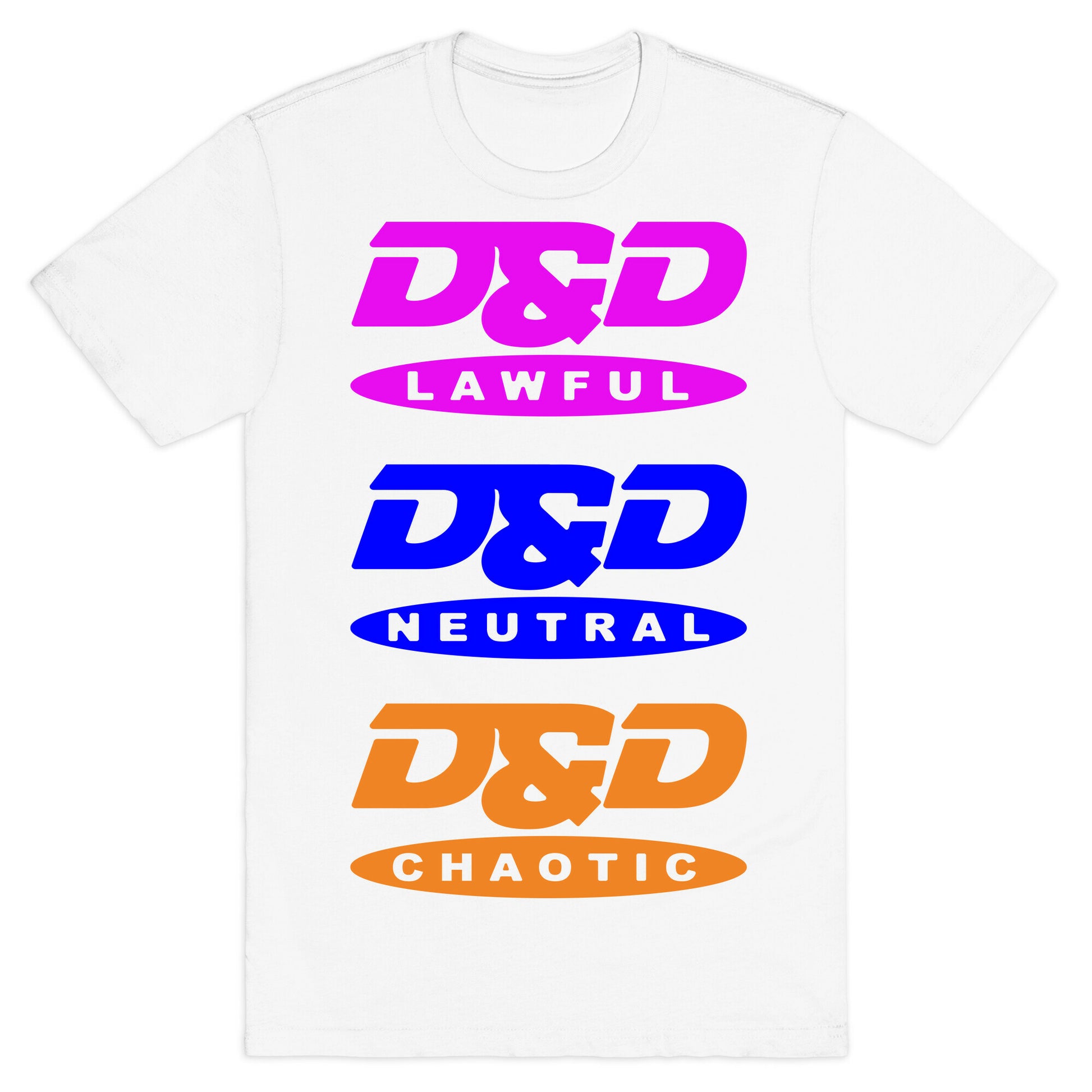 Dungeons and Dragons DVD Logo Parody  T-Shirt