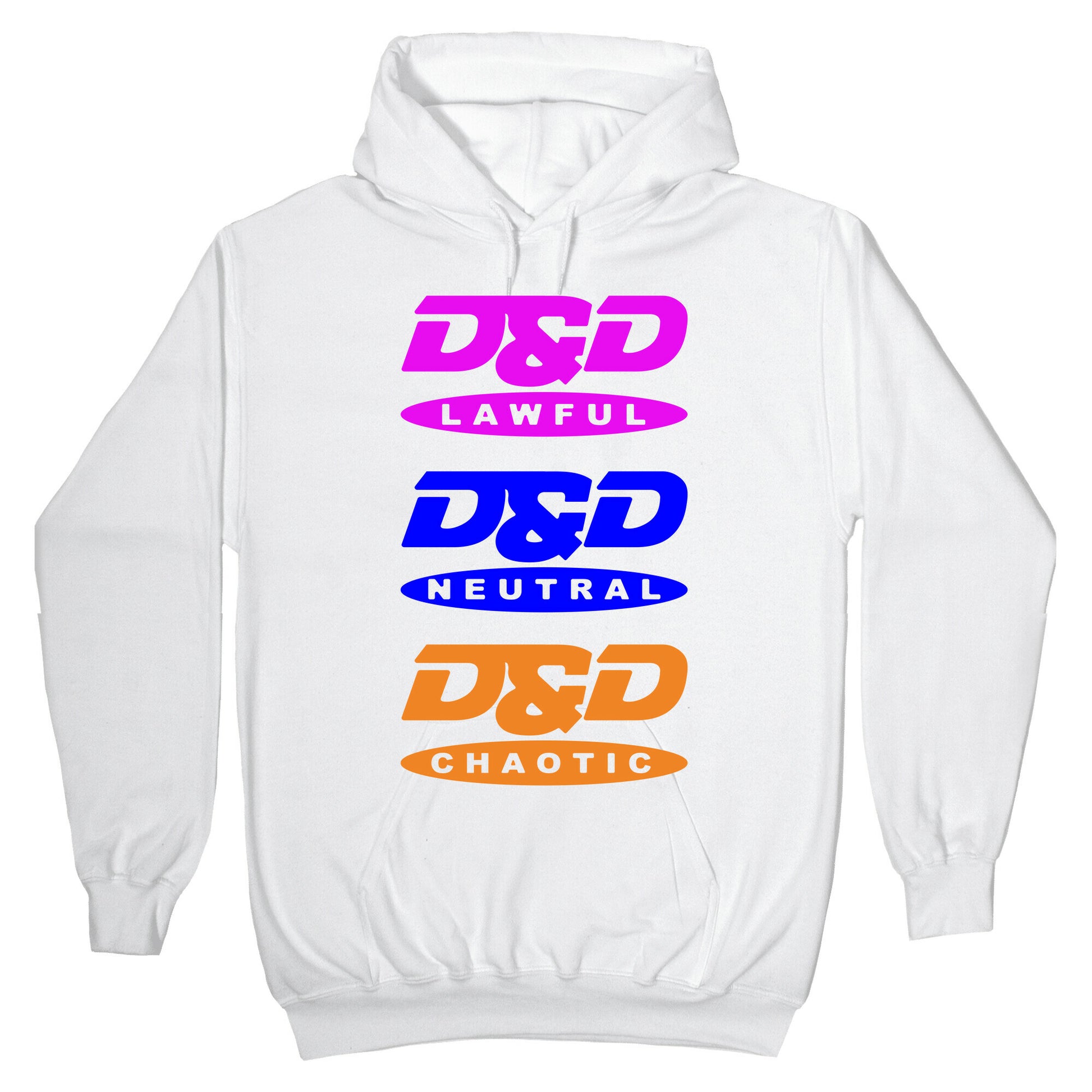 Dungeons and Dragons DVD Logo Parody Hoodie