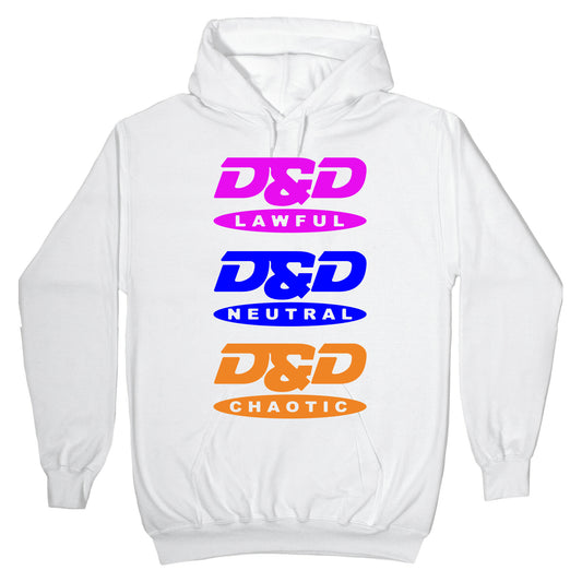 Dungeons and Dragons DVD Logo Parody Hoodie