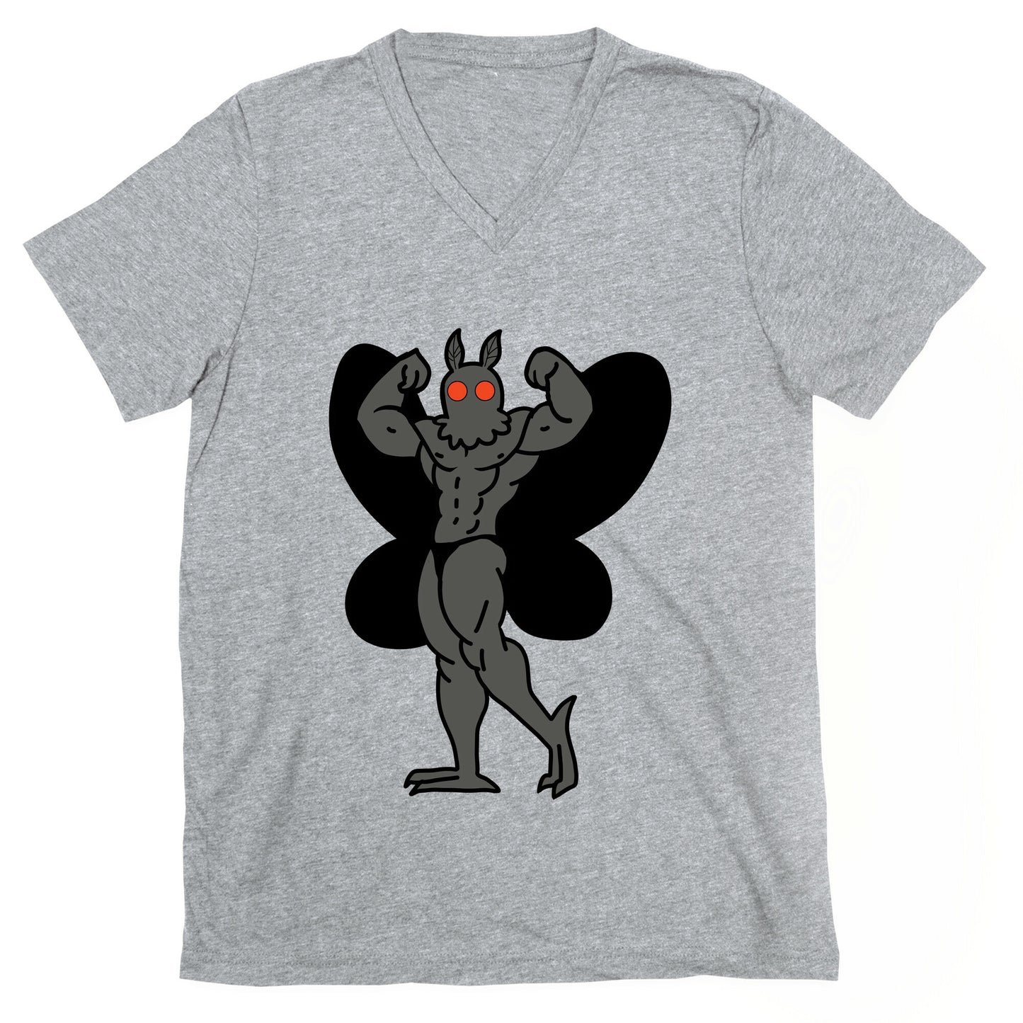 Buff cryptids: Mothman V-Neck