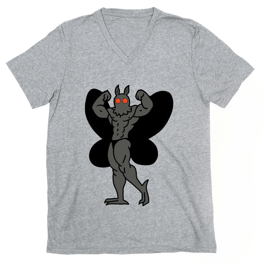 Buff cryptids: Mothman V-Neck