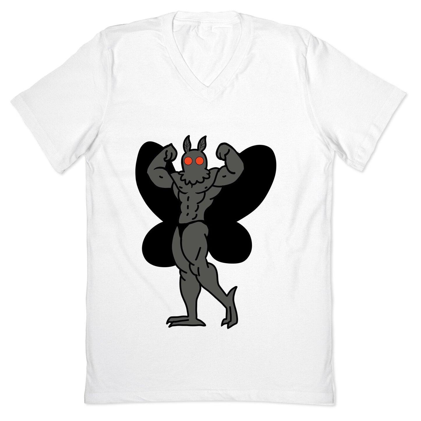 Buff cryptids: Mothman V-Neck