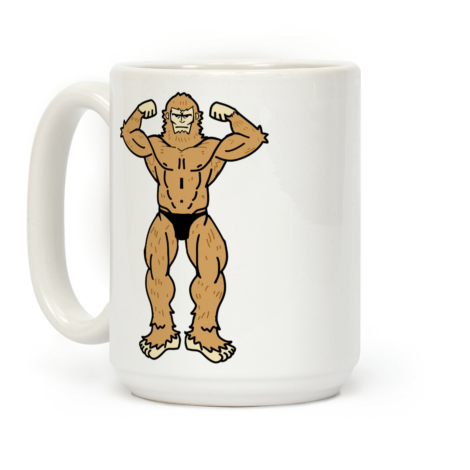Buff cryptids: Bigfoot Coffee Mug