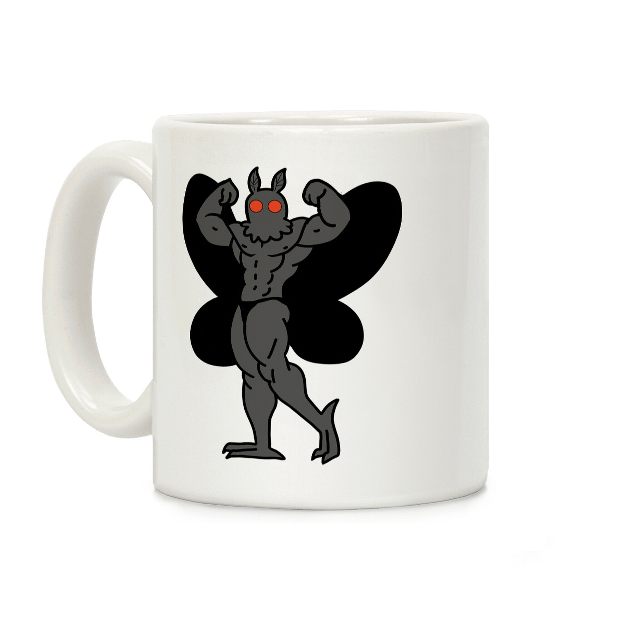 Buff cryptids: Mothman Coffee Mug