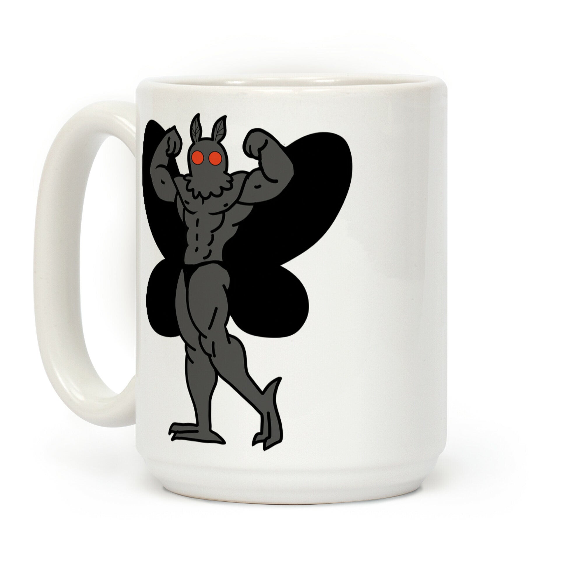 Buff cryptids: Mothman Coffee Mug